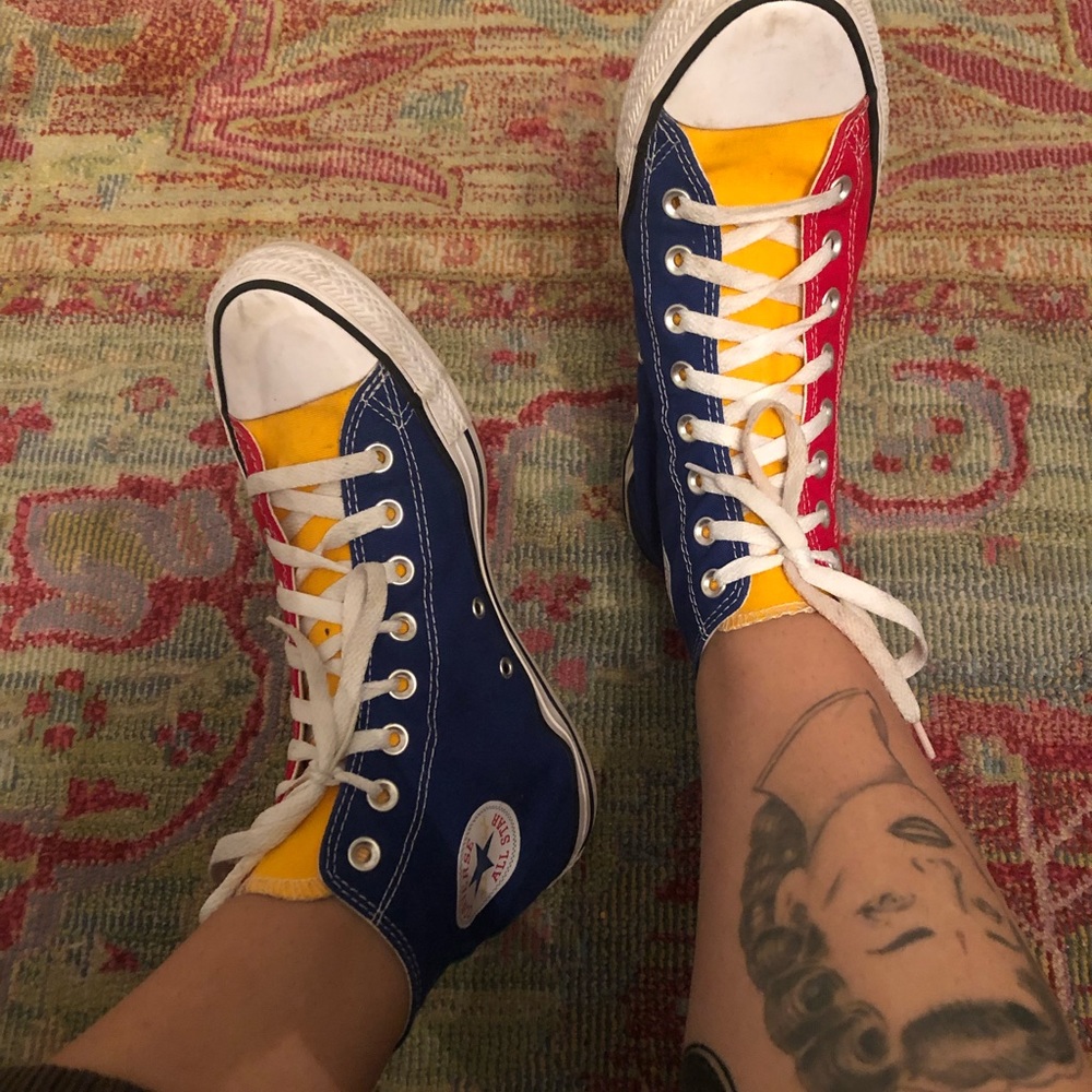 Colorblock Converse All Star High Top